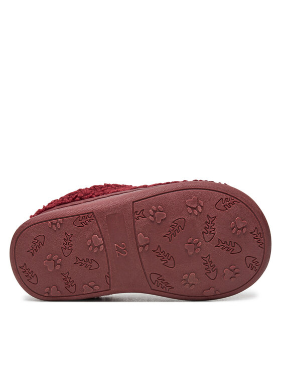 Gap Gap Hausschuhe Plano Fur K GCJ001F4TKRDDEGP Dunkelrot