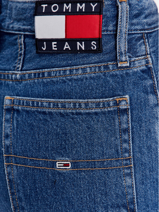Tommy Jeans Tommy Jeans Farmer DW0DW15740 Kék Mom Fit