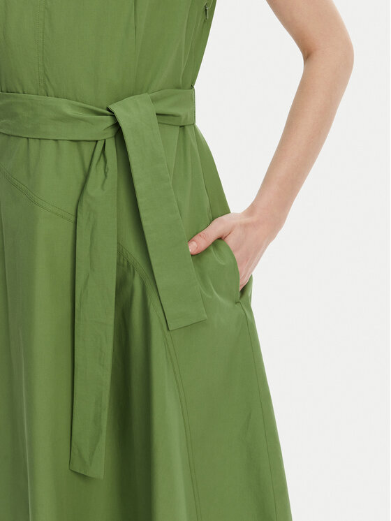 Weekend Max Mara Weekend Max Mara Sukienka codzienna Magma 2515221142 Zielony Regular Fit