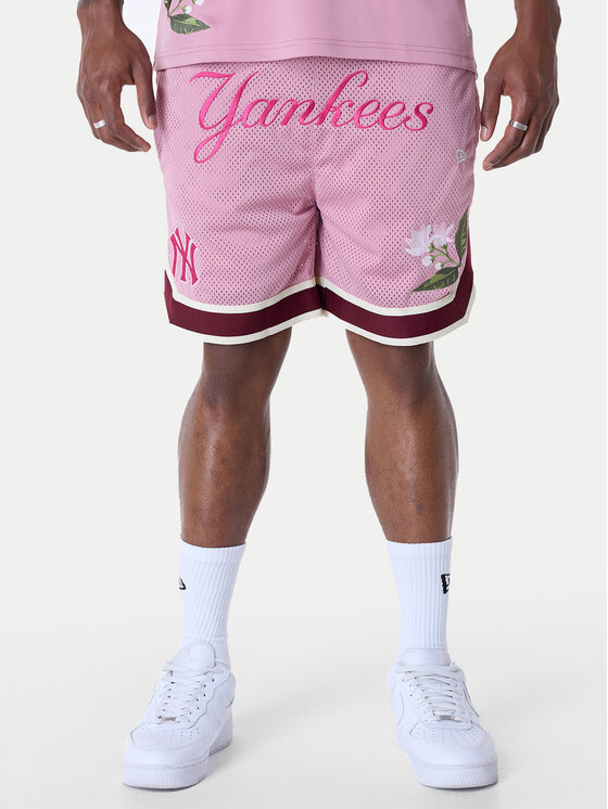 New Era New Era Spordišortsid New York Yankees MLB Floral 60596339 Roosa Regular Fit