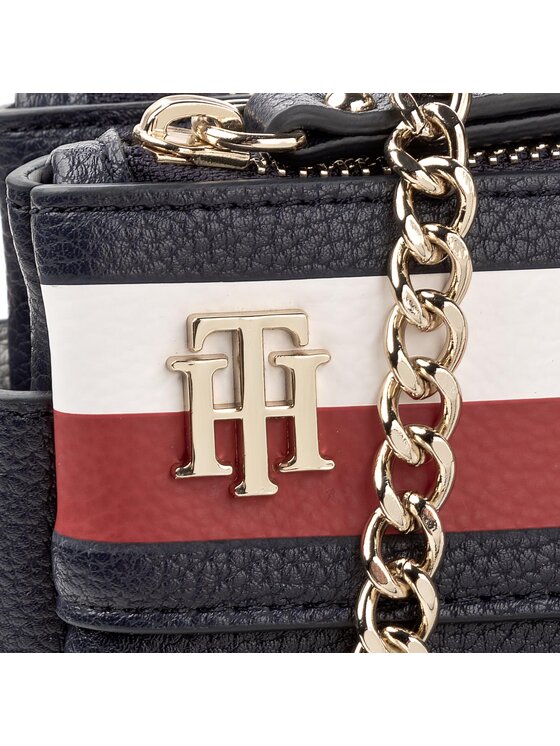 Tommy Hilfiger Tommy Hilfiger Ročna torba Cool Hardware Crossover Corp AW0AW04987 Mornarsko modra