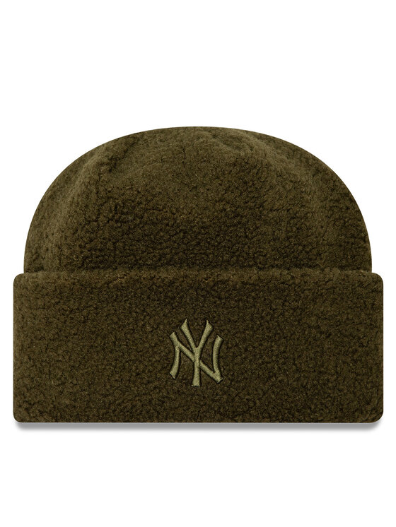 New Era Kapa Borg New York Yankees Cuff Knit Beanie 60580758 Zelena