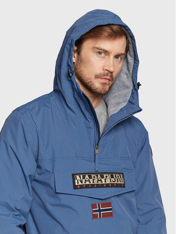 Napapijri Анорак Rainforest Winter 3 NP0A4GMC Син Regular Fit | Modivo.bg