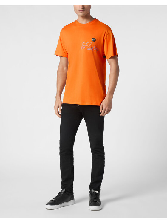 PHILIPP PLEIN PHILIPP PLEIN Tričko 21101 Oranžová Regular Fit