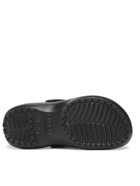 Crocs Crocs Papucs Classic Platform Clog 206750 Fekete