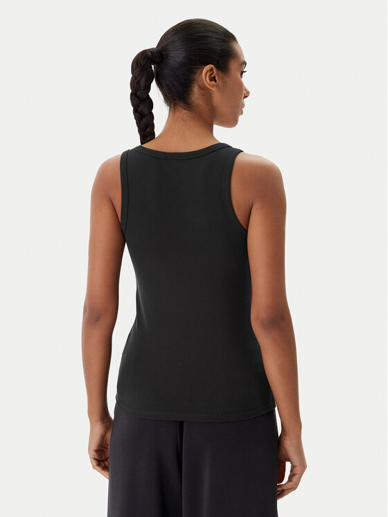 Guess Guess Top V4YP06 cK8RT2 Crna Regular Fit