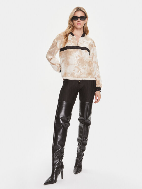 Liu Jo Liu Jo Суитшърт TA4018 J4623 Бежов Regular Fit
