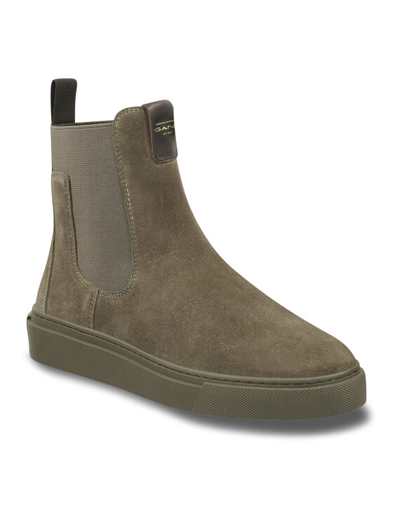 Gant Gant Kotníková obuv s elastickým prvkem 29553660 Hnědá