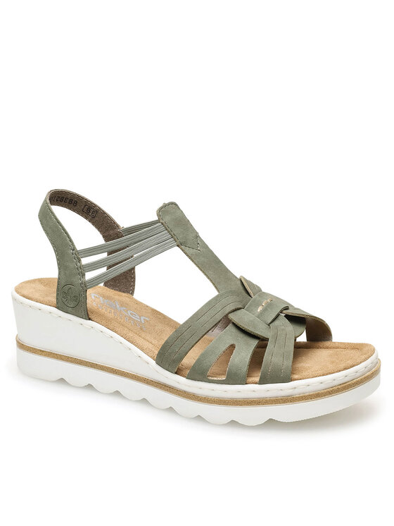Rieker Rieker Sandali 67459-52 Zelena