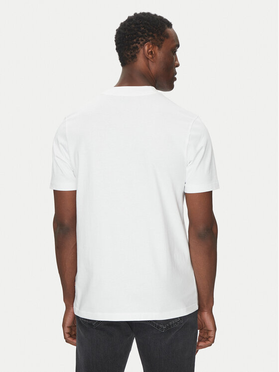 BOSS BOSS Majica Te_Bossfish 50539196 Bela Regular Fit