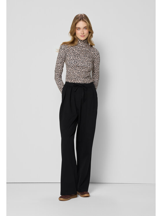 BIZUU BIZUU Bluzka OWAKA Brązowy Standard Fit