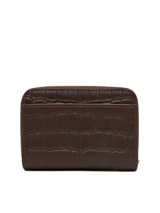 Calvin Klein Calvin Klein Geldbörse Ck Croc Medium Flap Zip Around LV04F1095G Braun
