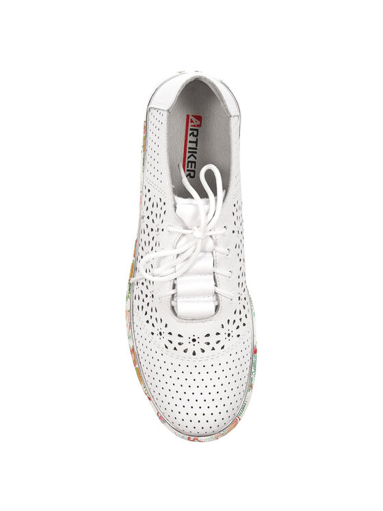 Artiker Artiker Sneakersy 54C1604-WHITE Biały