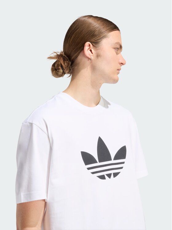 adidas adidas T-Shirt 159140 Biały Loose Fit