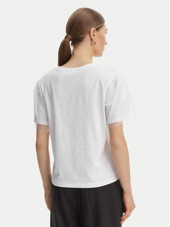 Rinascimento Rinascimento T-Shirt CFC0128089003 Λευκό Regular Fit