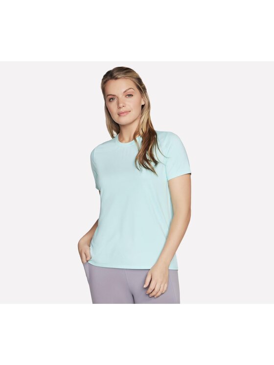 Skechers Skechers T-Shirt TS104-BLMN Niebieski Regular Fit