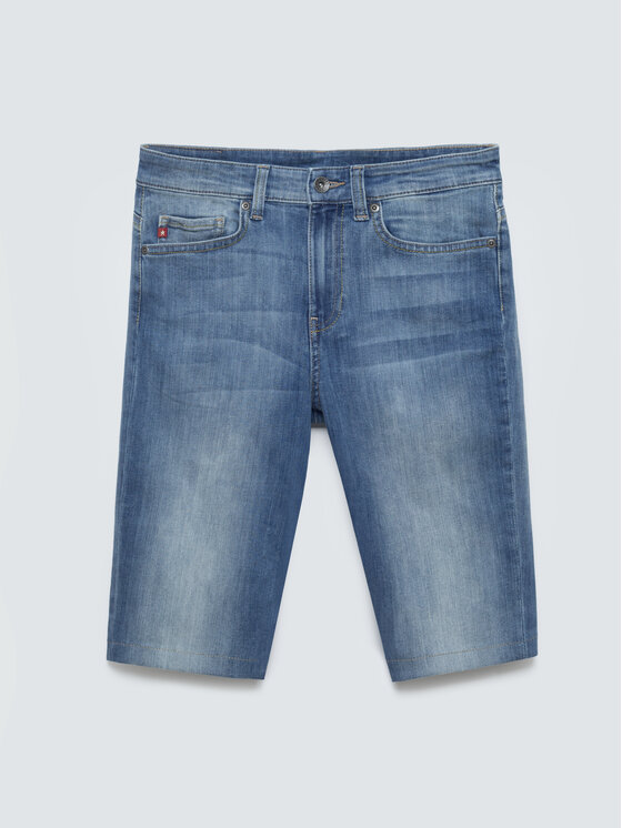 BIG STAR BIG STAR Szorty jeansowe CLARISSA Niebieski Slim Fit
