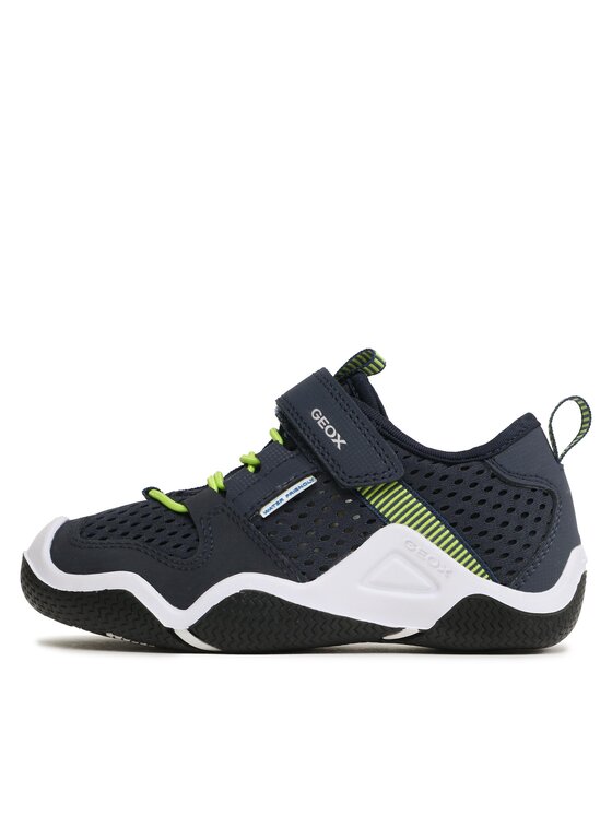 Geox Geox Sneakersy J Wader B. A J3530A 01450 C0749 S Tmavomodrá