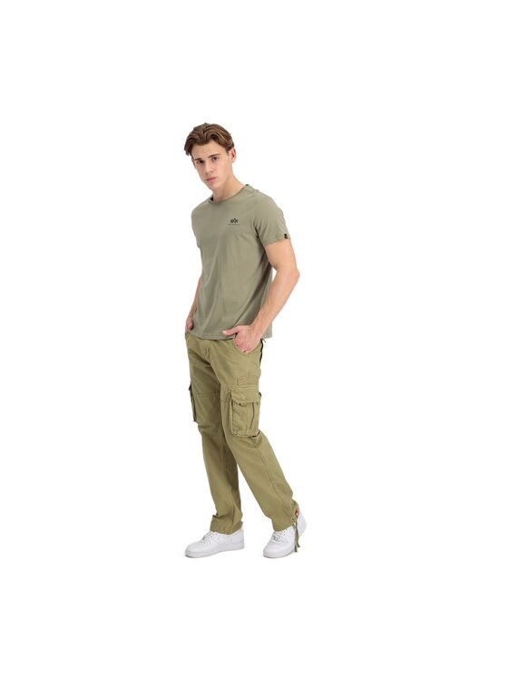 Alpha Industries Alpha Industries T-Shirt AI.128507-154-4XL Khaki Regular Fit