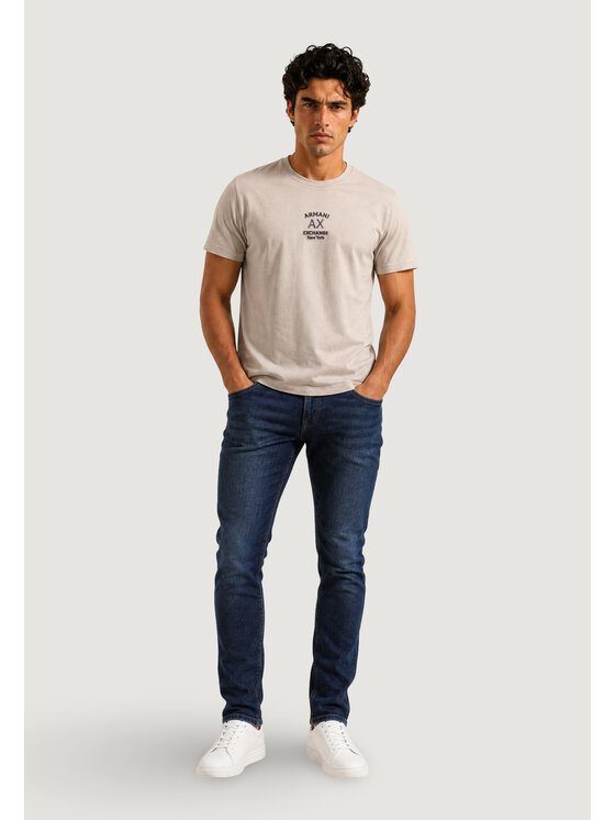 Armani Exchange Armani Exchange T-Shirt XM003023 AF10358 Beżowy Casual Fit