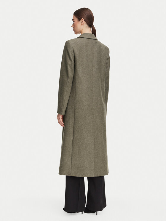 HUGO HUGO Płaszcz wełniany Mojeni 50569838 Brązowy Relaxed Fit