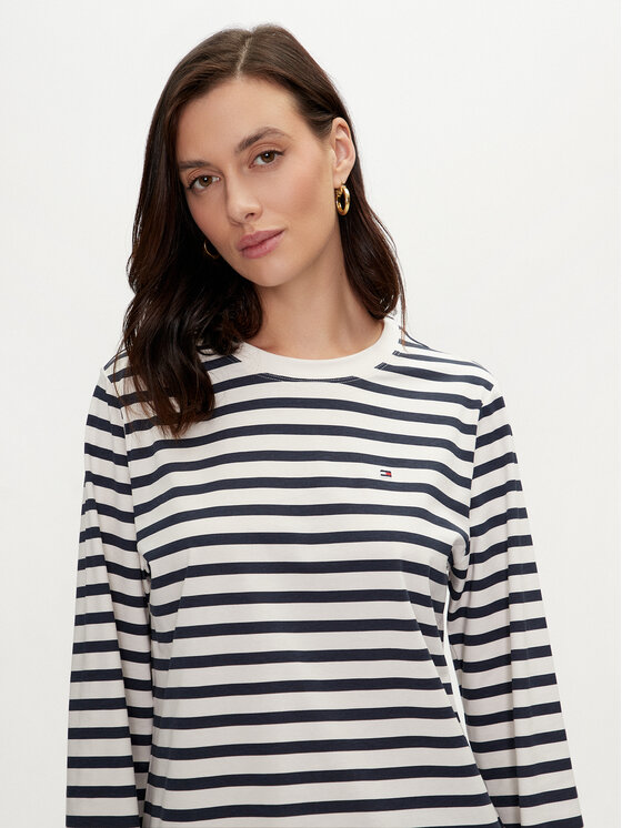 Tommy Hilfiger Tommy Hilfiger Blúz Modern WW0WW42324 Sötétkék Regular Fit