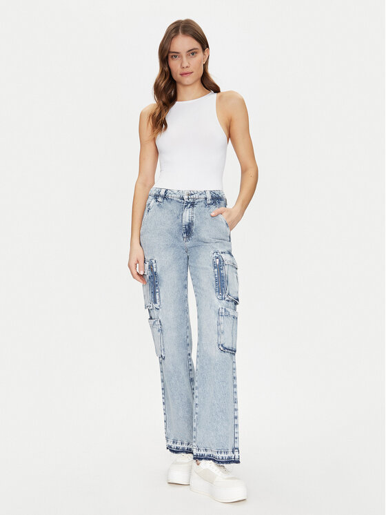 Guess Guess Blugi W5RA97 D5LG1 Albastru Regular Fit