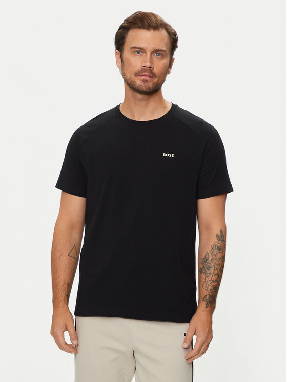 Boss T-shirt 50519352 Crna Relaxed Fit