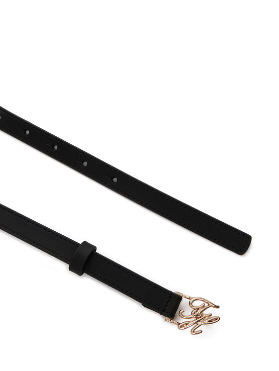 Tommy Hilfiger Tommy Hilfiger Ζώνη Th Script 1.5 AW0AW18609 Μαύρο