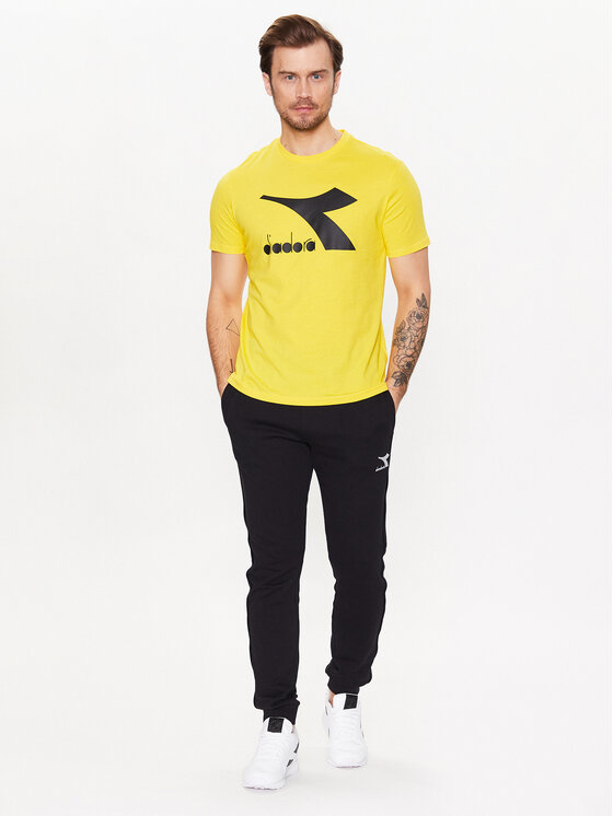 T-shirt Ss Core 102.179759 Giallo Regular Fit