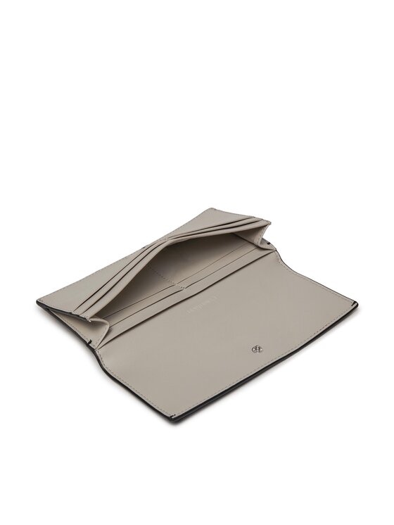 Calvin Klein Calvin Klein Maks Business Large Trifold_Saffiano K60K611700 Melns