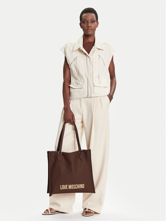 LOVE MOSCHINO LOVE MOSCHINO Kabelka JC4020PP1NKD0301 Hnedá