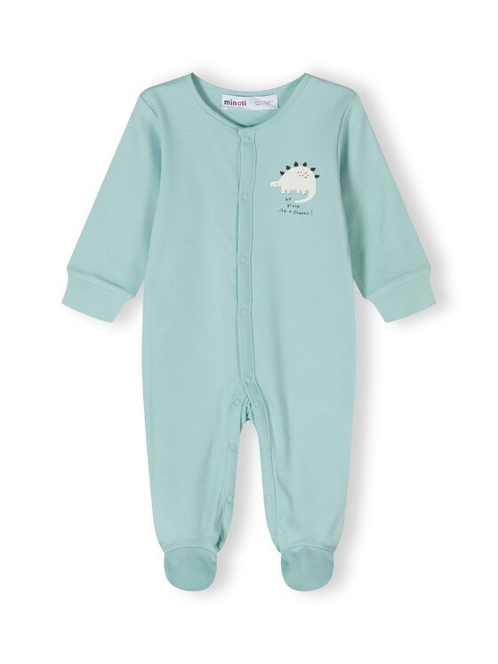 minoti minoti Pajac 24babypack9 Zielony Regular Fit