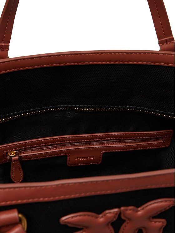 PINKO PINKO Borsetta Miranda Shopper Extra PE 25 PLTT 104715 A2G2 Nero
