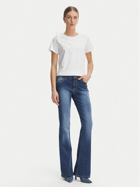 Rinascimento Rinascimento T-särk CFC0128080003 Valge Regular Fit