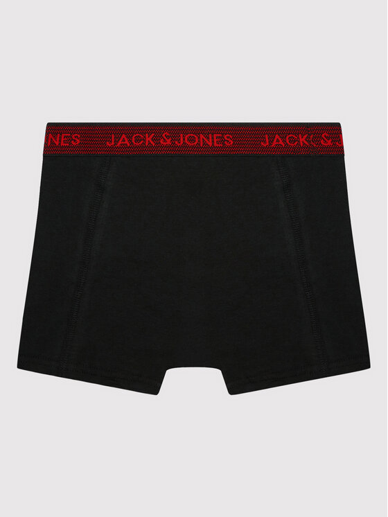 Jack&Jones Junior Jack&Jones Junior Set od 3 para bokserica Waistband 12203513 Crna