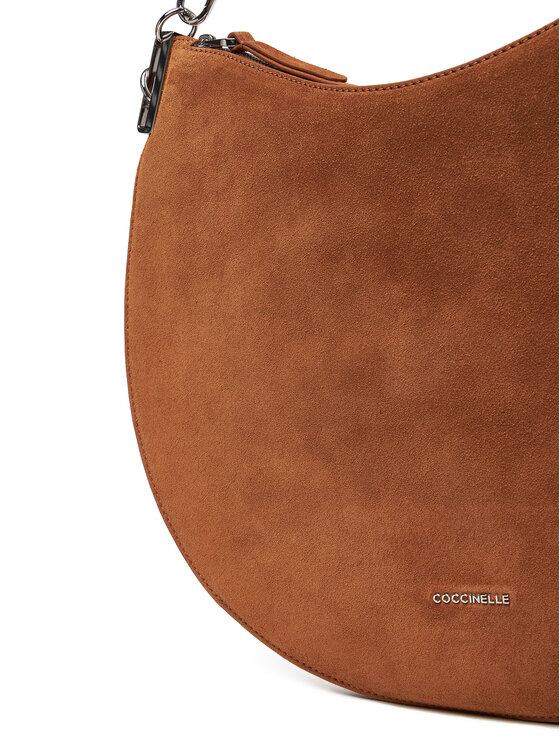 Coccinelle Coccinelle Torebka QKG Coccinellesunup Suede E1 QKG 13 01 01 Brązowy