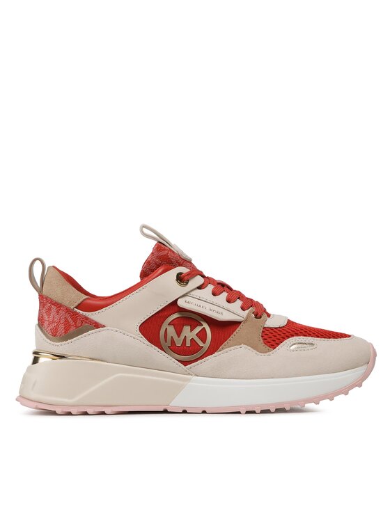 MICHAEL Michael Kors MICHAEL Michael Kors Αθλητικά Theo Trainer 43F3THFS1D Κόκκινο