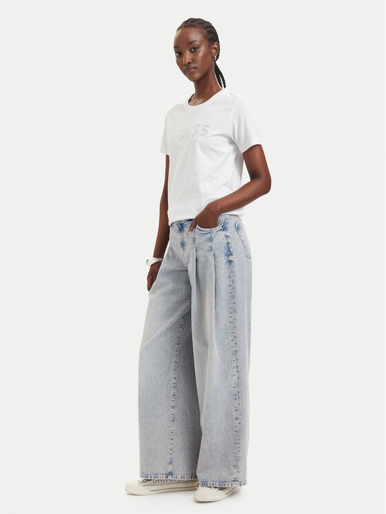 Guess Jeans Guess Jeans Дънки W6GA2U D5M57 Син Wide Leg