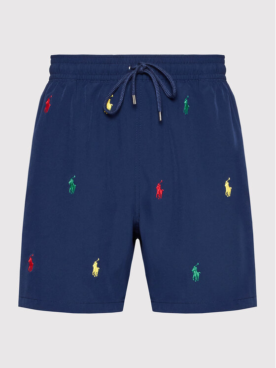 Polo Ralph Lauren Polo Ralph Lauren Szorty kąpielowe 710857506001 Granatowy Regular Fit