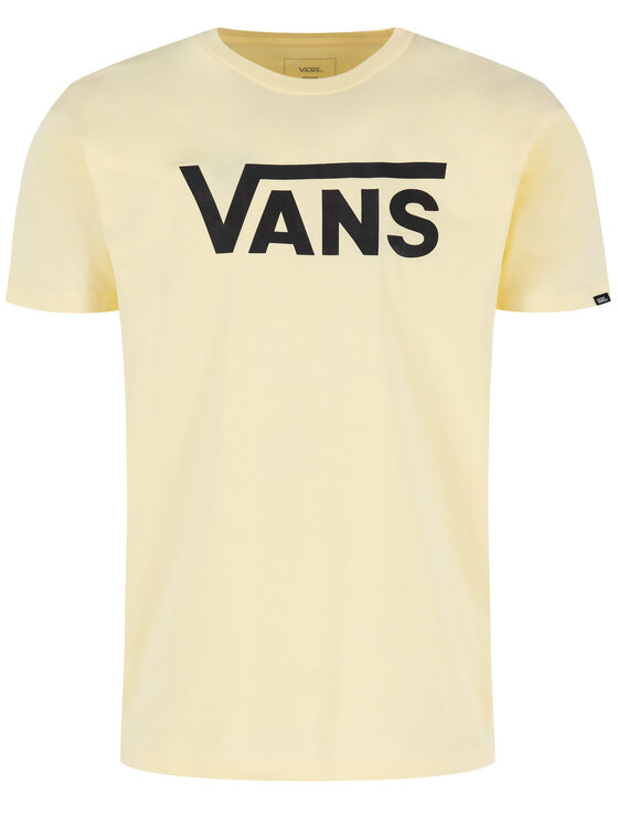 Vans Vans T-shirt Classic VN000GGGYNC1 Giallo Classic Fit