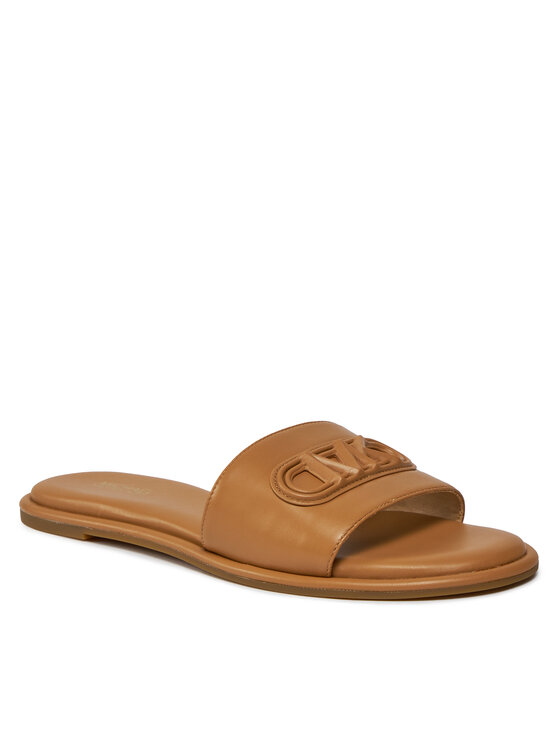 MICHAEL Michael Kors MICHAEL Michael Kors Natikače Saylor Slide 40H3SYFA1L Smeđa