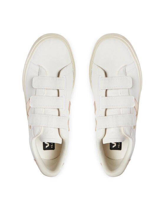 Veja Veja Superge Recifee Logo Chromefree Leather RC0502762B Bela