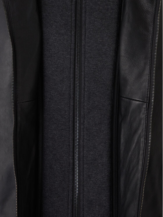 Milestone Milestone Giacca di pelle Ms Franklin 531012 21265 Nero Regular Fit