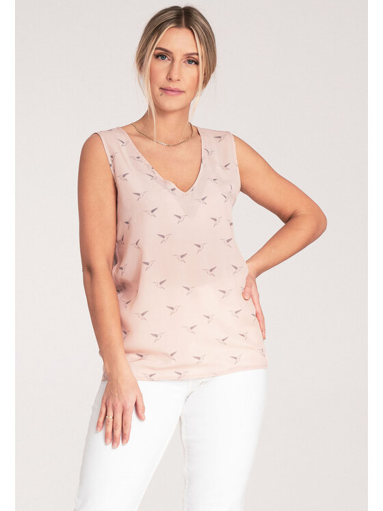 FIGL FIGL Halenka M1076 Růžová Regular Fit