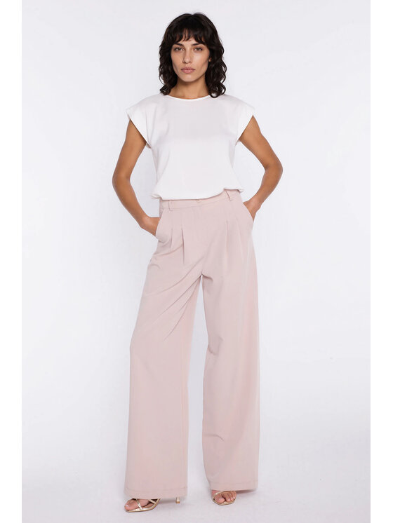 NIFE NIFE Halenka B222 Krémová Regular Fit