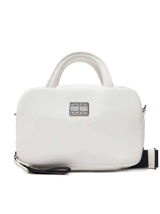 Tommy Jeans Tommy Jeans Borsetta Tjw American Cool Trunk AW0AW17294 Bianco