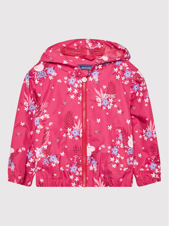 Regatta Regatta Lietus jaka Muddy Puddle RKW266 Rozā Regular Fit