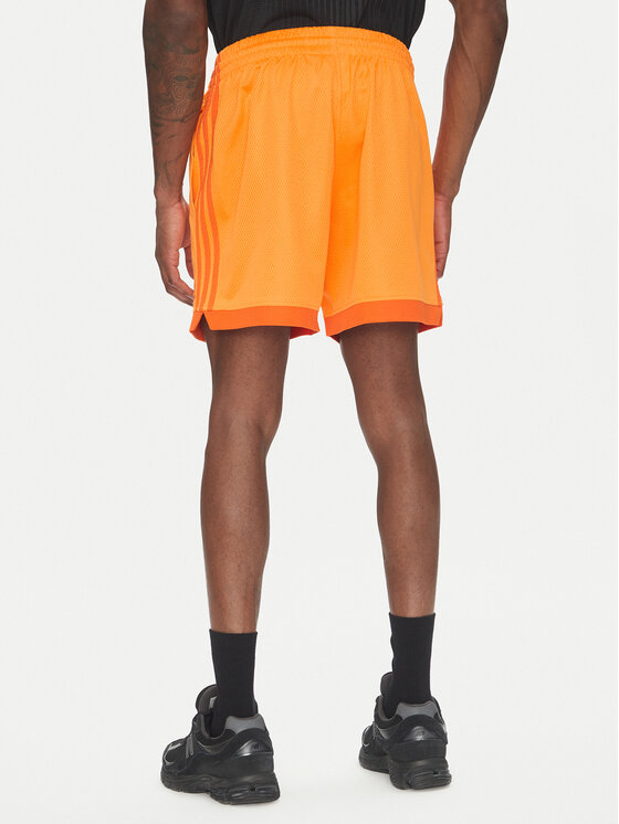 adidas adidas Pantaloni scurți sport Mock Eyelet JP1103 Portocaliu deschis Regular Fit