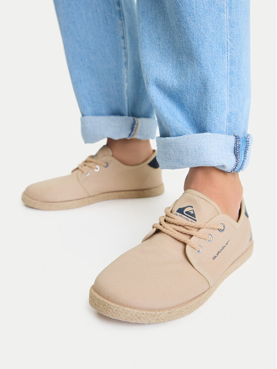 Quiksilver Quiksilver Espadryle CWBEO-WAVESTRIDE-02 Beżowy